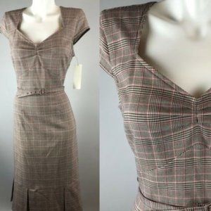 Heather wiggle dress pinup retro pencil skirt